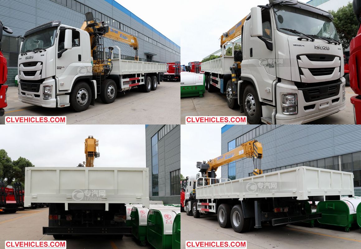 ISUZU GIGA Truck With Telescopic Crane