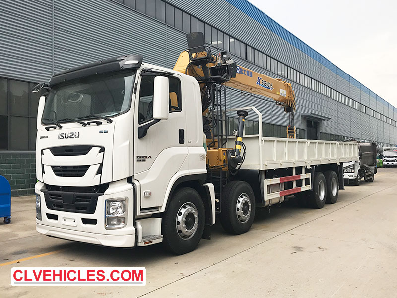 ISUZU crane truck