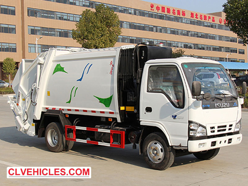 ISUZU compactor garbage truck