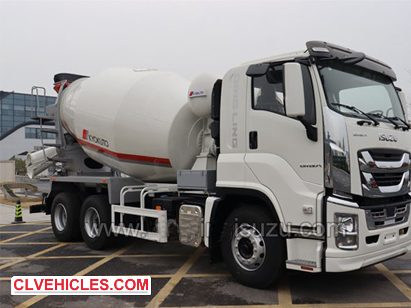 ISUZU concrete mixer truck