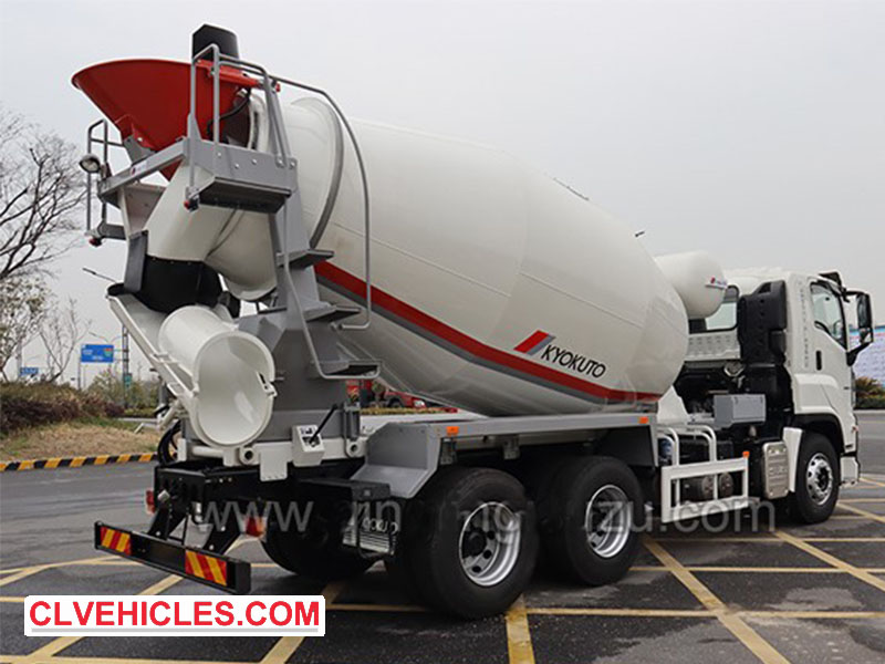 ISUZU concrete mixer truck