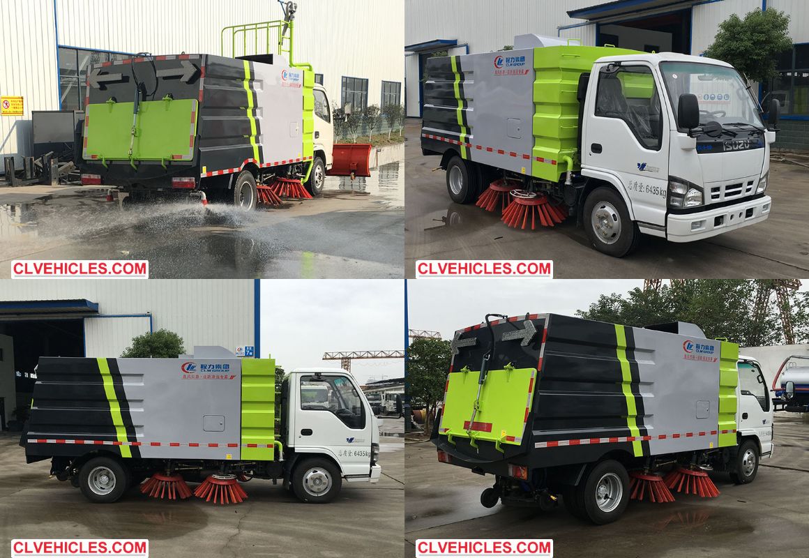 ISUZU Road Sweeper Truck ISUZU Road Sweeper Truck